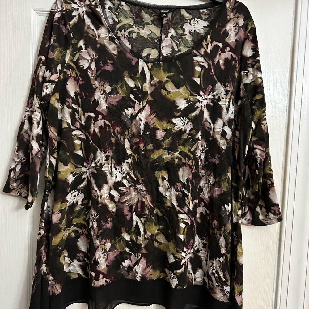 Women’s Simply Vera size 2x top/shirt/blouse.
